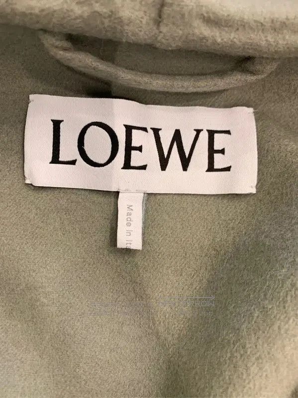 Loewe Green Cashmere Women's Coat .