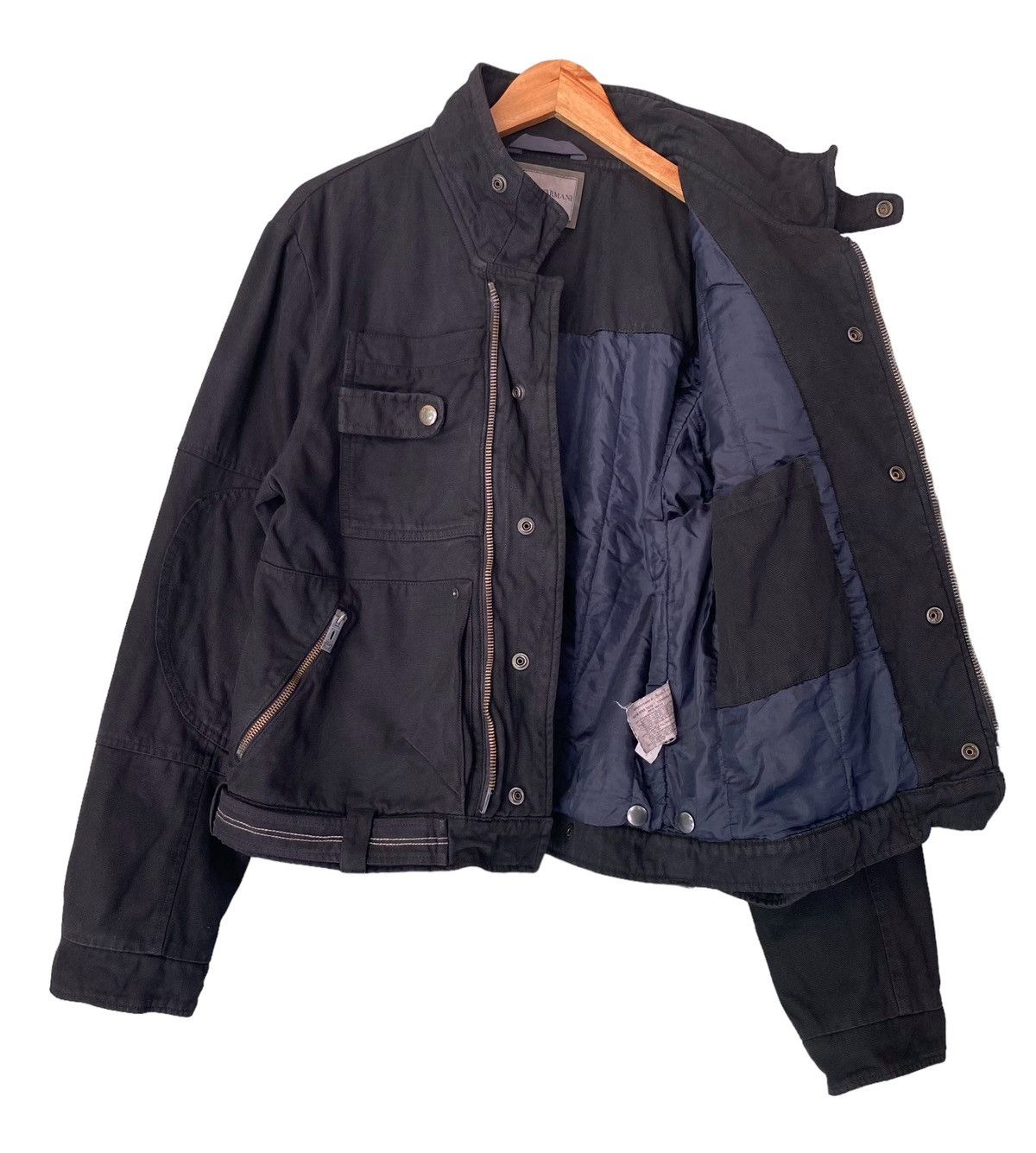 Armani Rare🔥EMPORIO ARMANI Zipper Jacket Size US L / EU 52-54 / 3 - 14 Thumbnail
