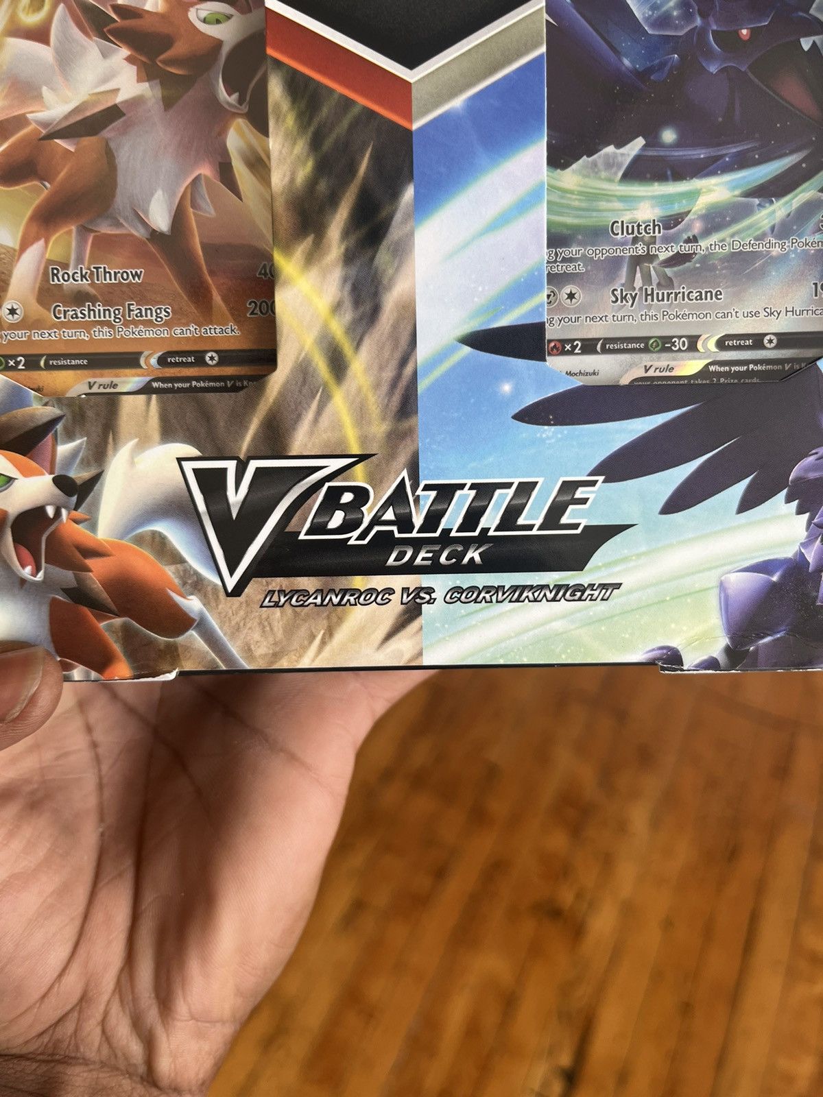 Pokemon Pokémon TCG: V Battle Deck: Lycanroc vs. Corviknight Size ONE SIZE - 5 Thumbnail