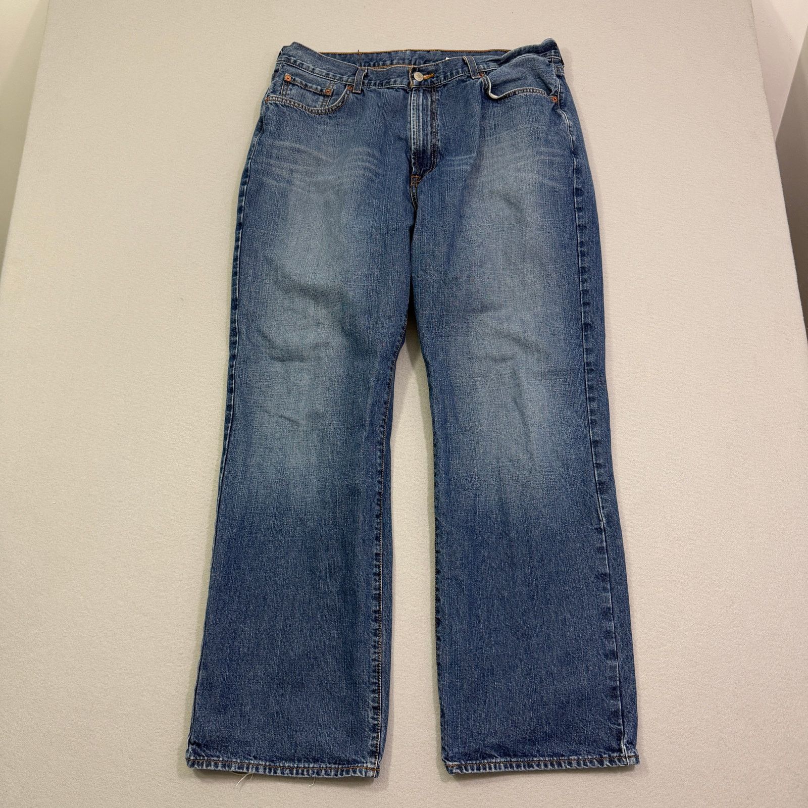 Lucky Brand Lucky Brand Rivington Jeans Men's 38x32 Blue Faded Denim Size US 38 / EU 54 - 1 Thumbnail