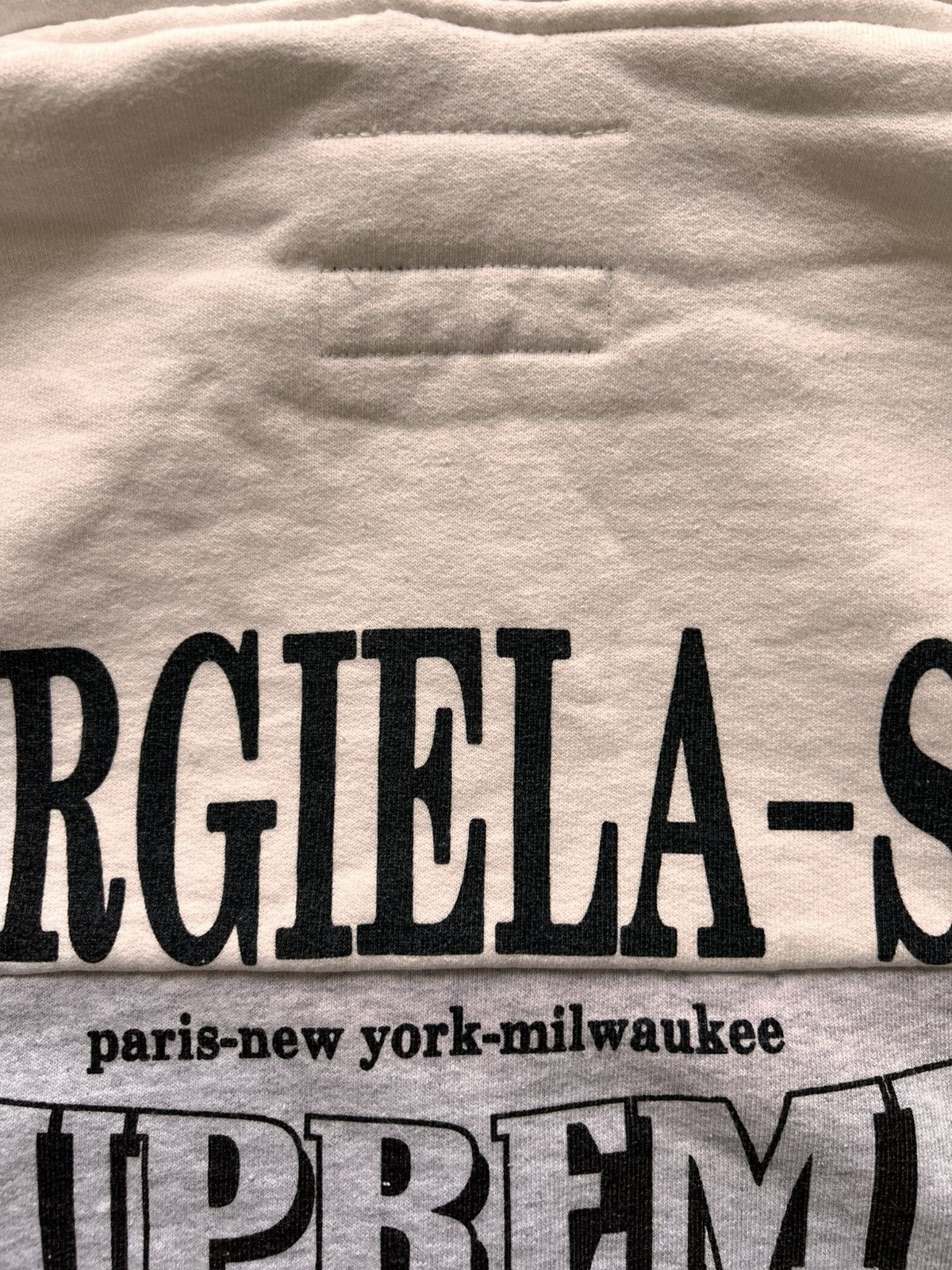 Maison Margiela × Supreme Supreme MM6 Maison Margiela Eagle Zip Hooded Sweatshirt Grey Size US L / EU 52-54 / 3 - 15 Thumbnail