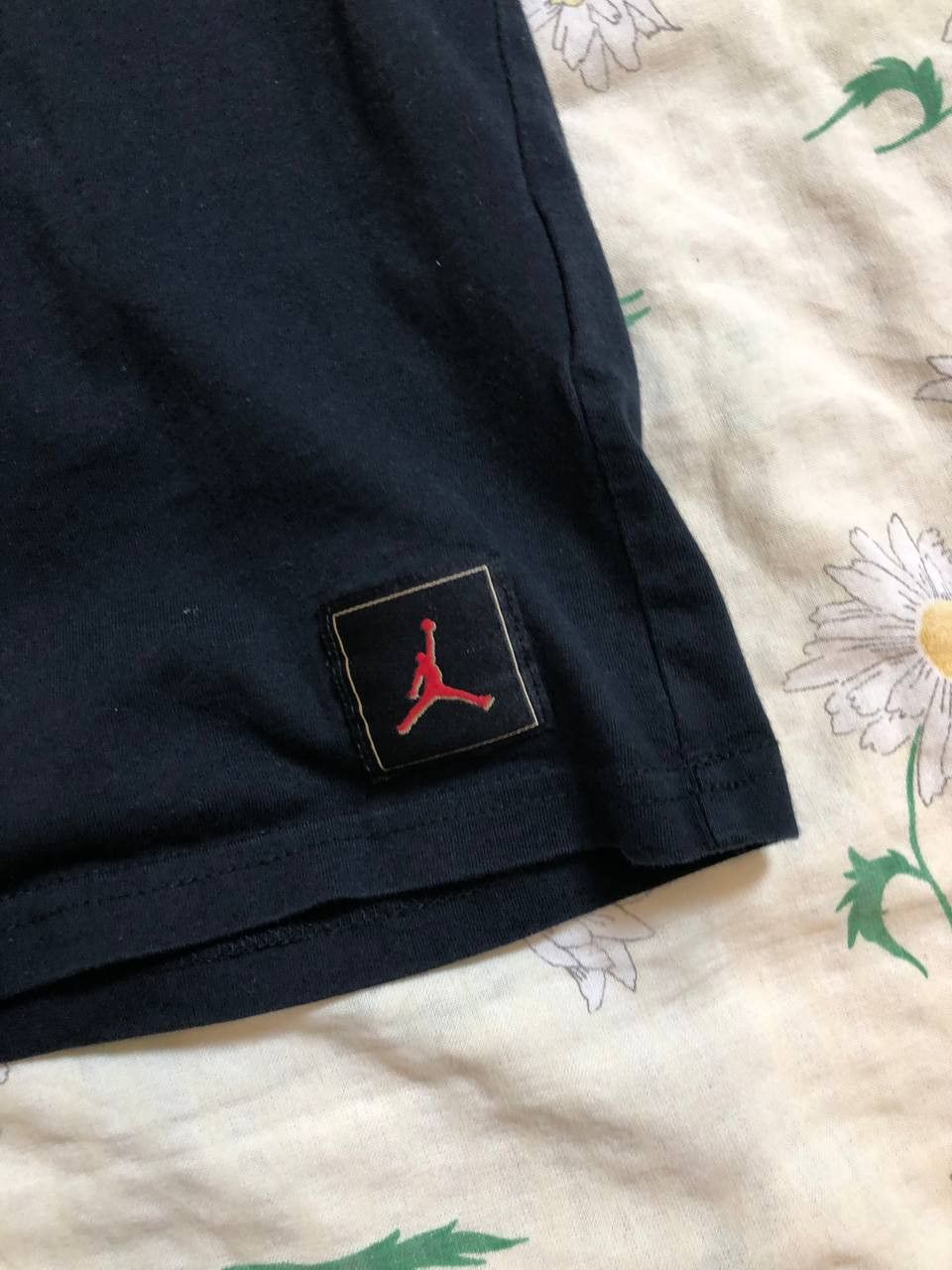 Jordan Brand T-Shirt black Jordan Brand Y2K big logo center Size US L / EU 52-54 / 3 - 7 Thumbnail