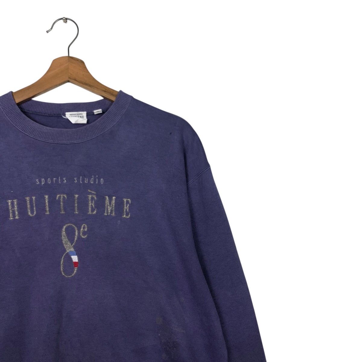Japanese Brand Vintage Sweatshirt Sports Studio Huitieme 8e Descente Japan Size US M / EU 48-50 / 2 - 7 Thumbnail