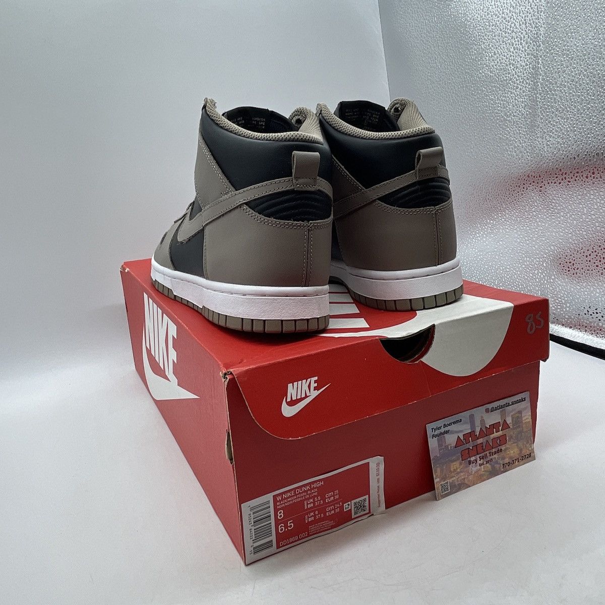 Jordan Brand Wmns dunk high moon fossil Size US 8.5 / IT 38.5 - 4 Thumbnail