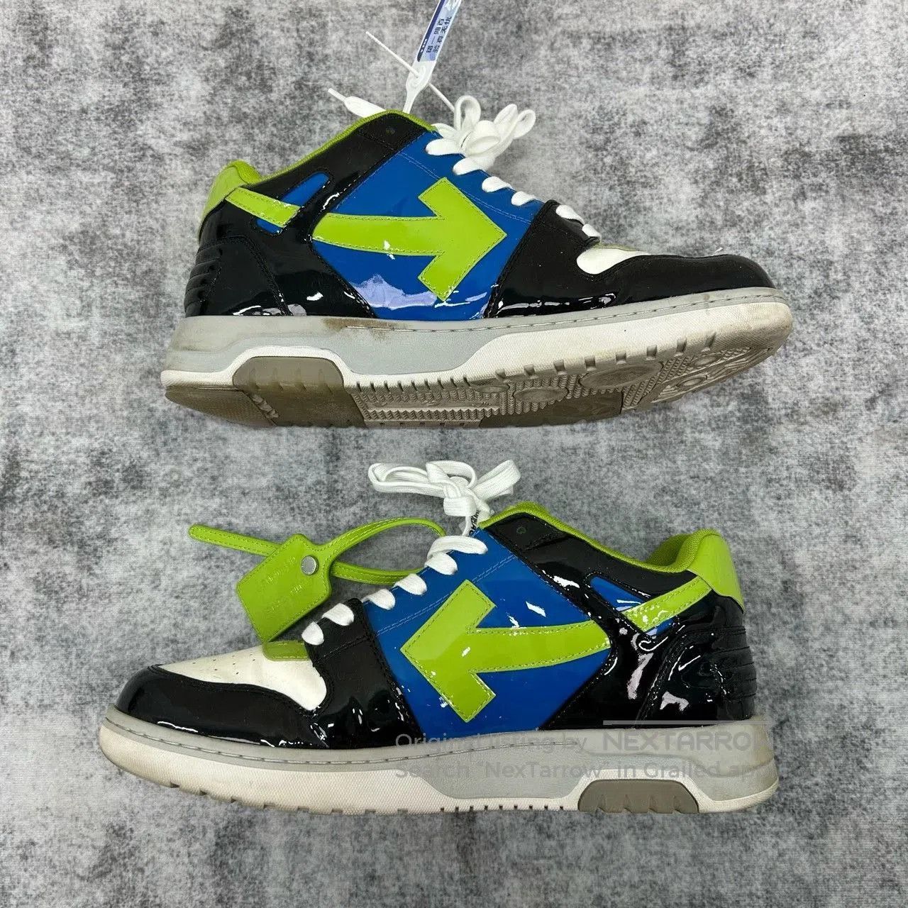Off-White off-white out of office color-block sneakers. Size US 10 / EU 43 - 2 Thumbnail