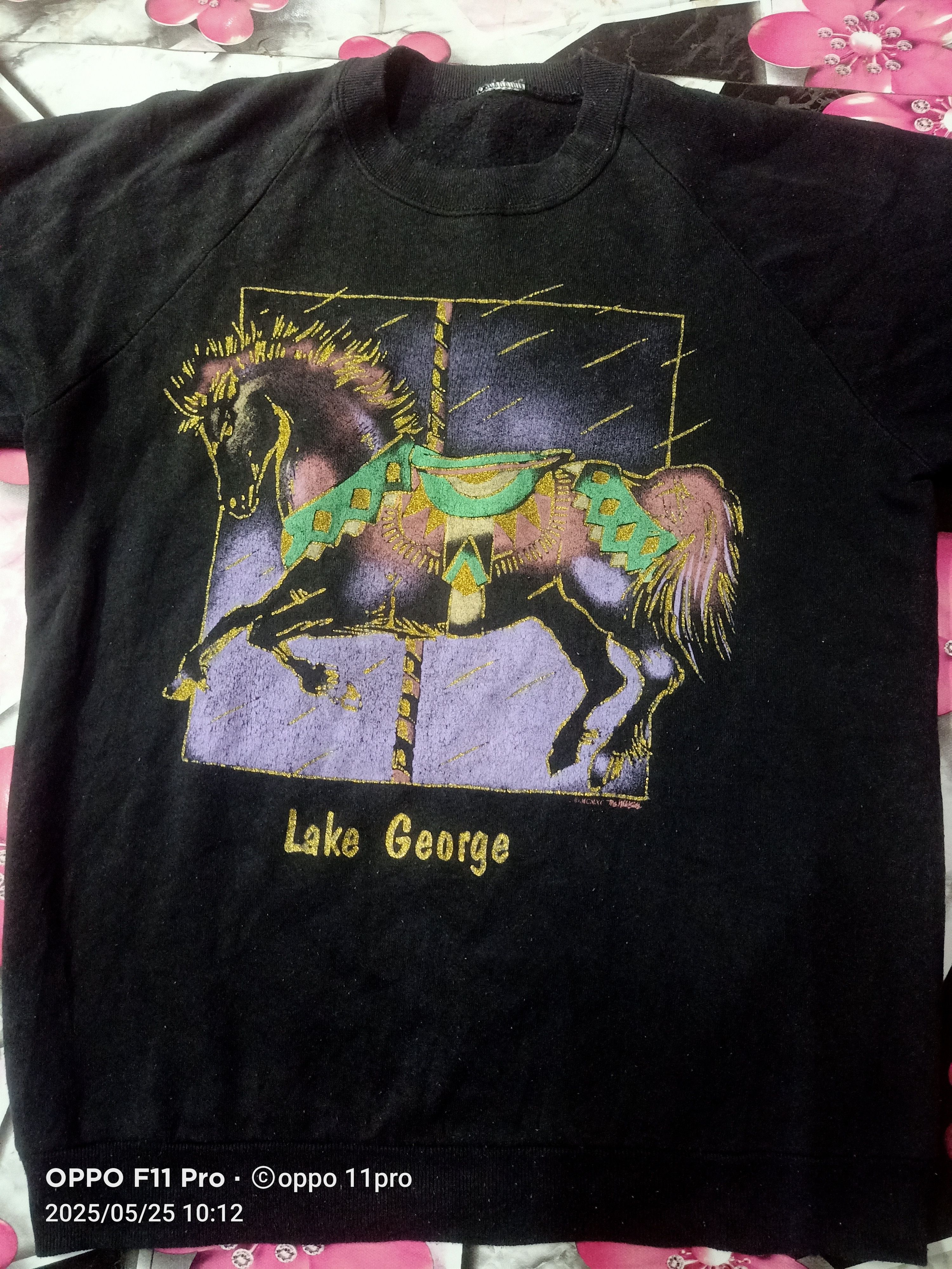 Vintage Lake George Vintage Sweatshirt CrewNeck Men Size US M / EU 48-50 / 2 - 7 Thumbnail