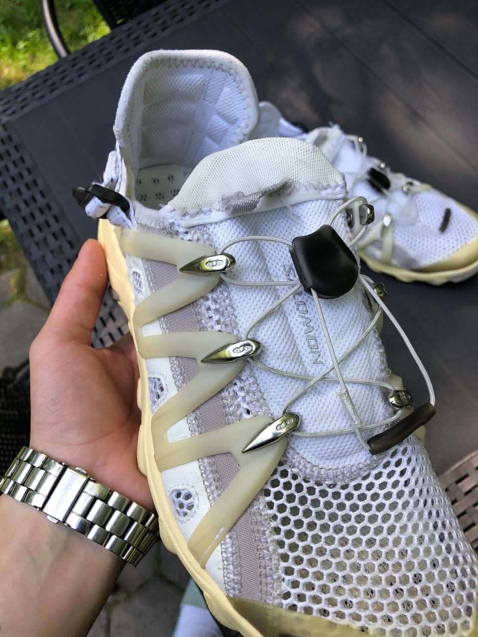 Salomon Vintage Solomon sandals Size US 9 / EU 42 - 2 Thumbnail