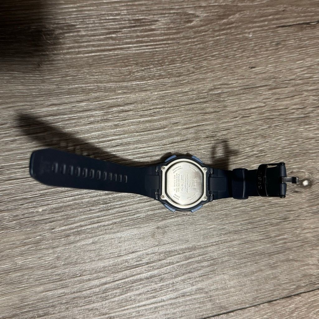 Casio Casio W753 Watch Tide Graph Moon Phase 100M Water Resistant Size ONE SIZE - 7 Thumbnail