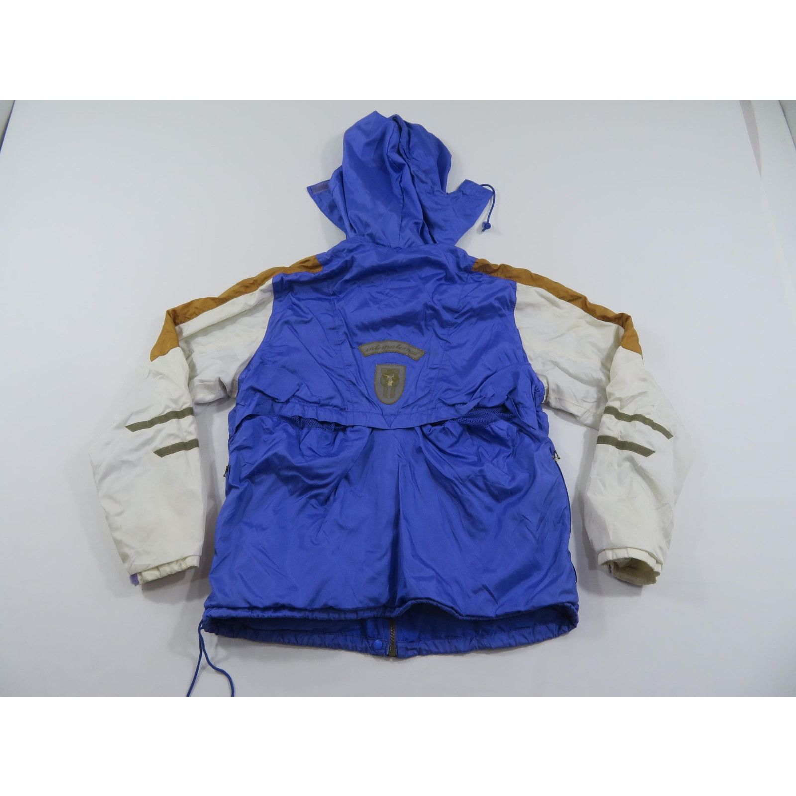 Nike NIKE International Jacket, Windbreaker, Purple Sz M 1990s Size M / US 6-8 / IT 42-44 - 2 Thumbnail