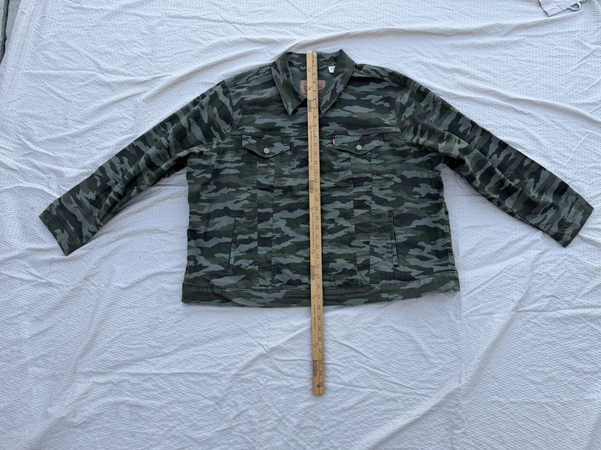 Levi's Levi’s original camouflage trucker jacket woman plus size 3X Size 3XL / US 20-22 - 1 Thumbnail