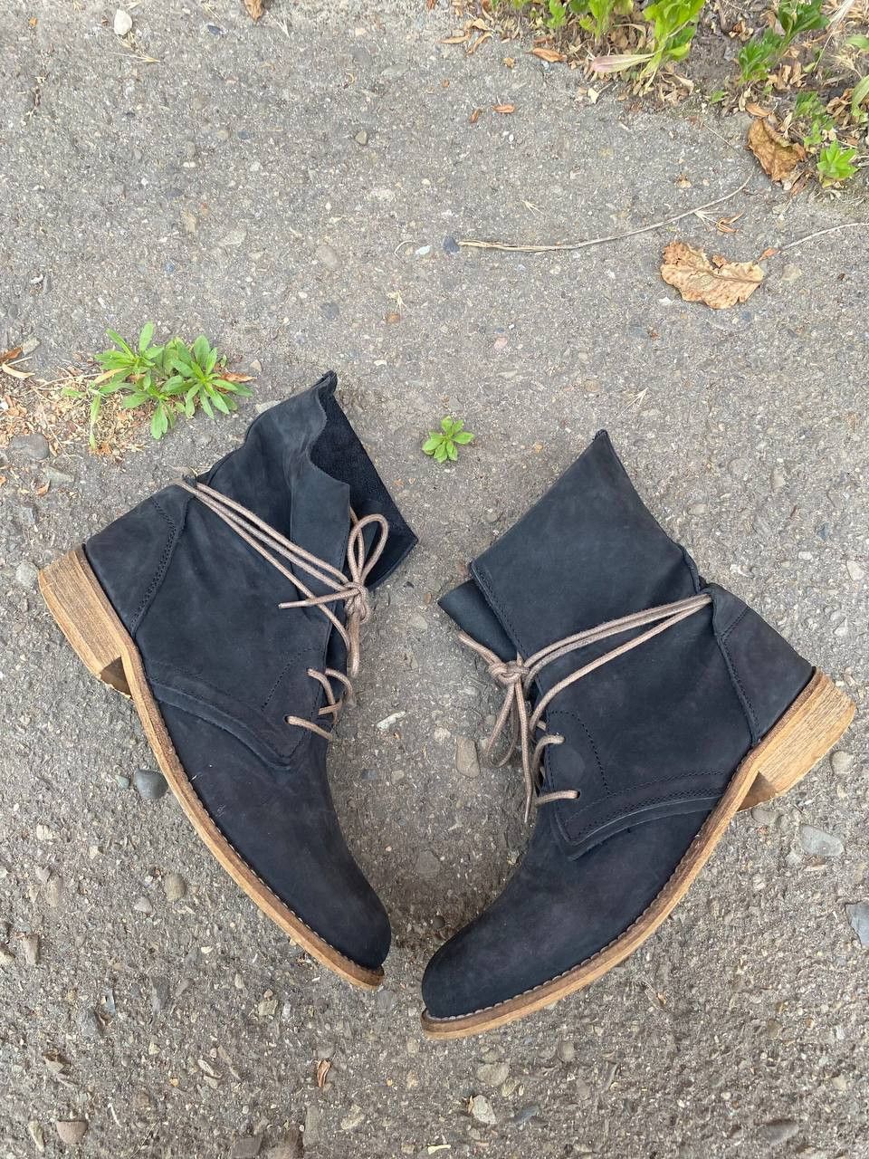 If Six Was Nine × Japanese Brand Vintage As 98 Guidi style Faded Biker High Boots Size US 6 / EU 39 - 2 Thumbnail