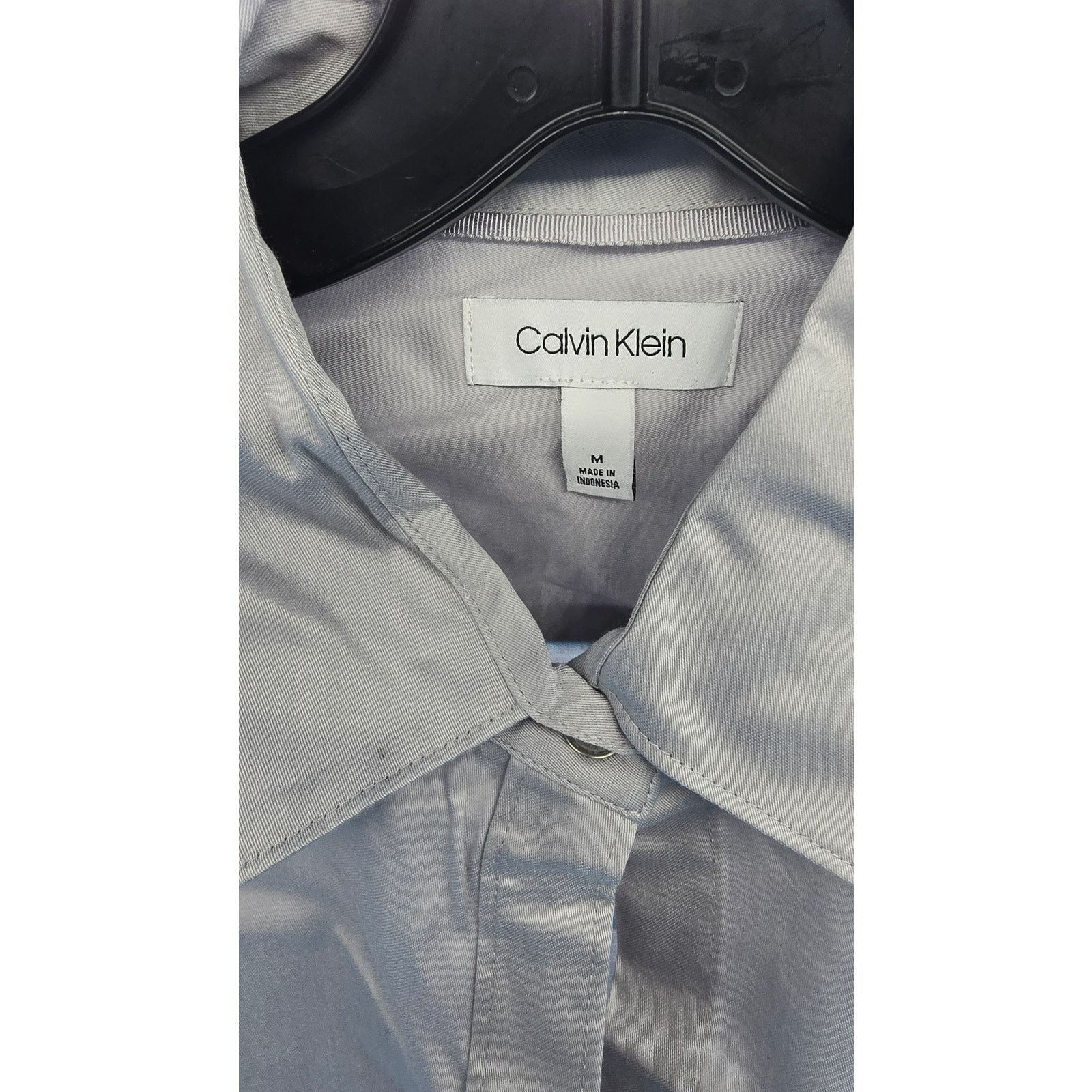 Calvin Klein Women's Calvin Klein grey dress shirt - size M Size M / US 6-8 / IT 42-44 - 2 Thumbnail