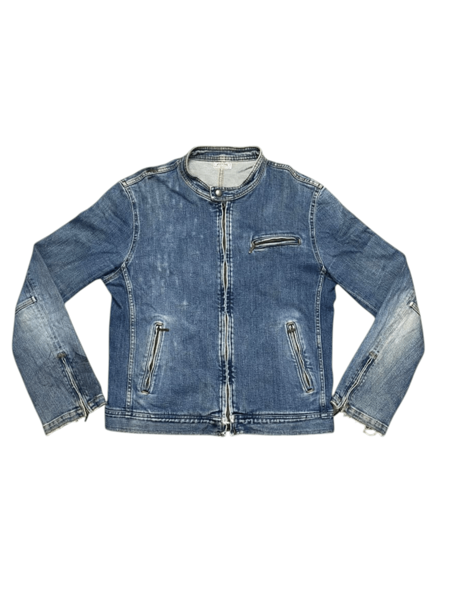 Eternal Vintage Eternal Biker Denim Jacket Size US M / EU 48-50 / 2 - 1 Thumbnail