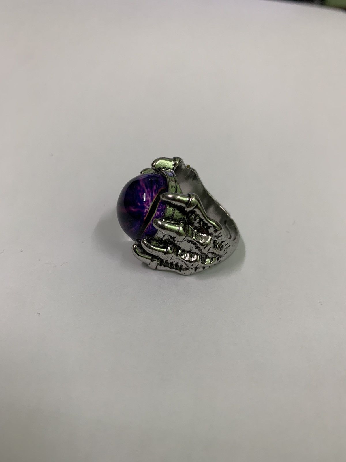 Other Dragon Demon Eye Claw Skull Ring Size ONE SIZE - 3 Thumbnail