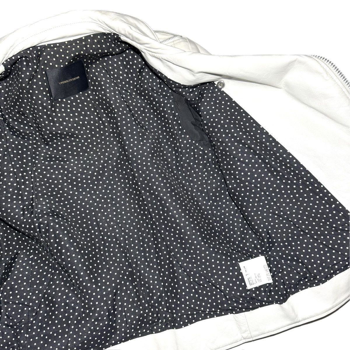 Undercover Undercover SS14 *1/1* PSYCHOCANDY leather rider jacket Size US S / EU 44-46 / 1 - 8 Thumbnail