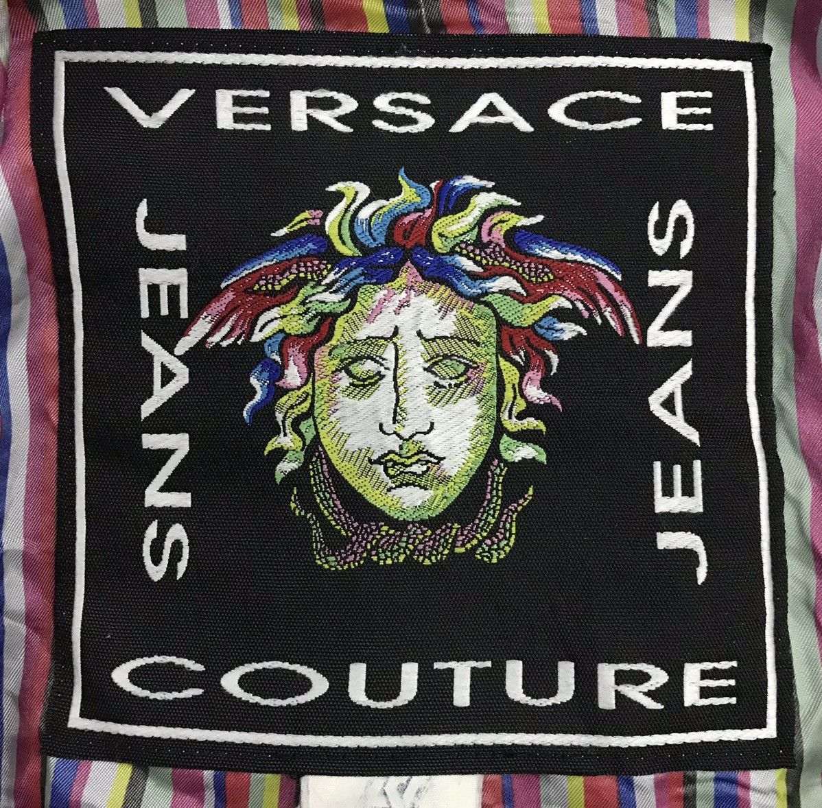 Versace × Versace Jeans Couture × Vintage Vintage Versace Couture Jeans Made In Italy Blazer Size US L / EU 52-54 / 3 - 17 Thumbnail