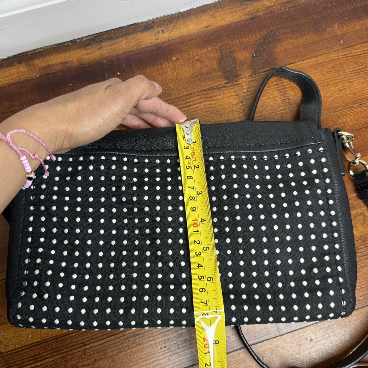 Kate Spade kate spade Black Polka Dot Fold-Over Crossbody Size ONE SIZE - 6 Thumbnail