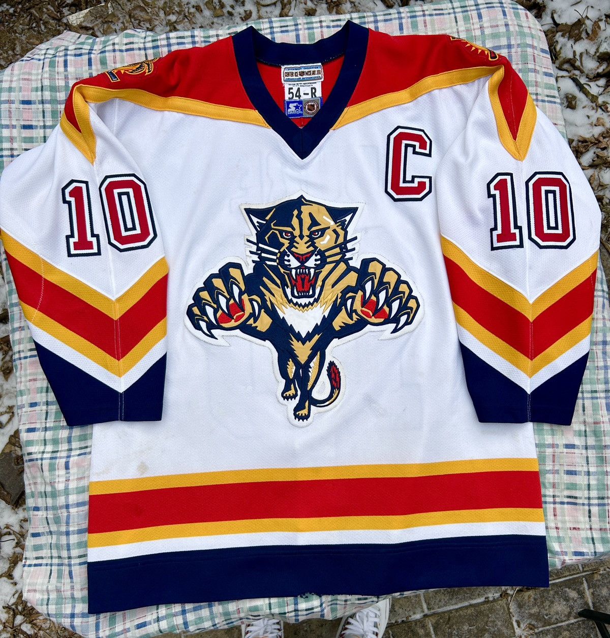 Authentic Vtg Florida Panthers NFL Jersey Size retailer L