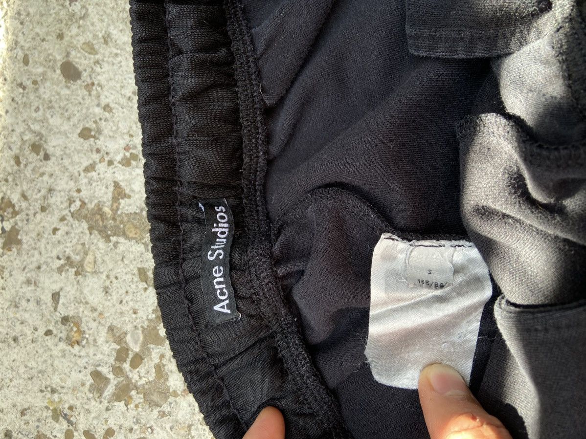 Acne Studios Acne Studio Black Joggers - Tapped Sz. S Size US 30 / EU 46 - 5 Thumbnail