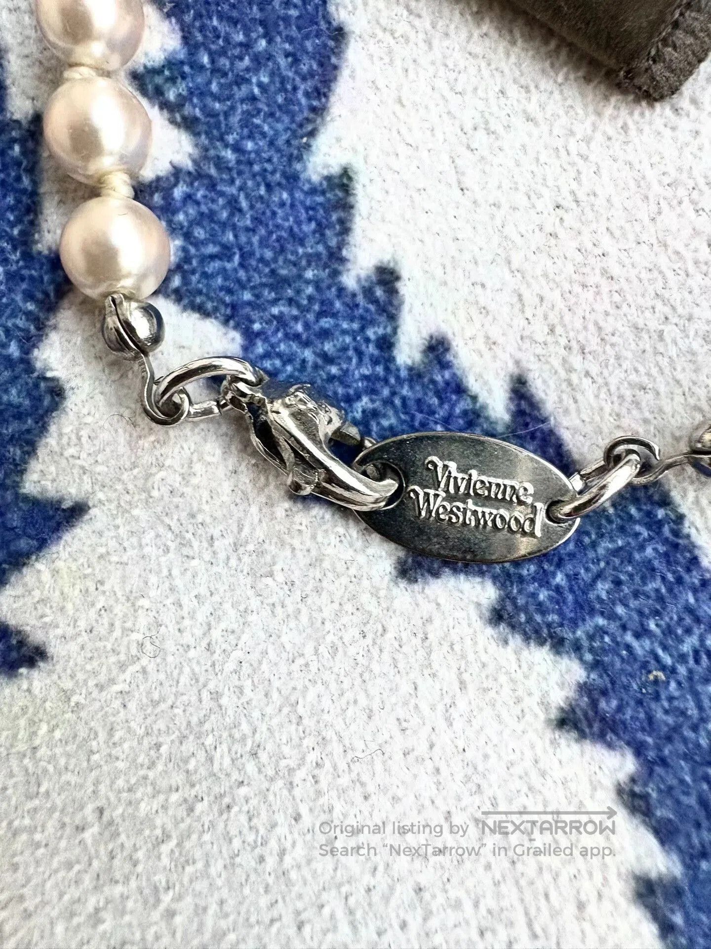 Vivienne Westwood Vivienne Westwood Vintage Pearl Saturn Bracelet. Size ONE SIZE - 3 Thumbnail