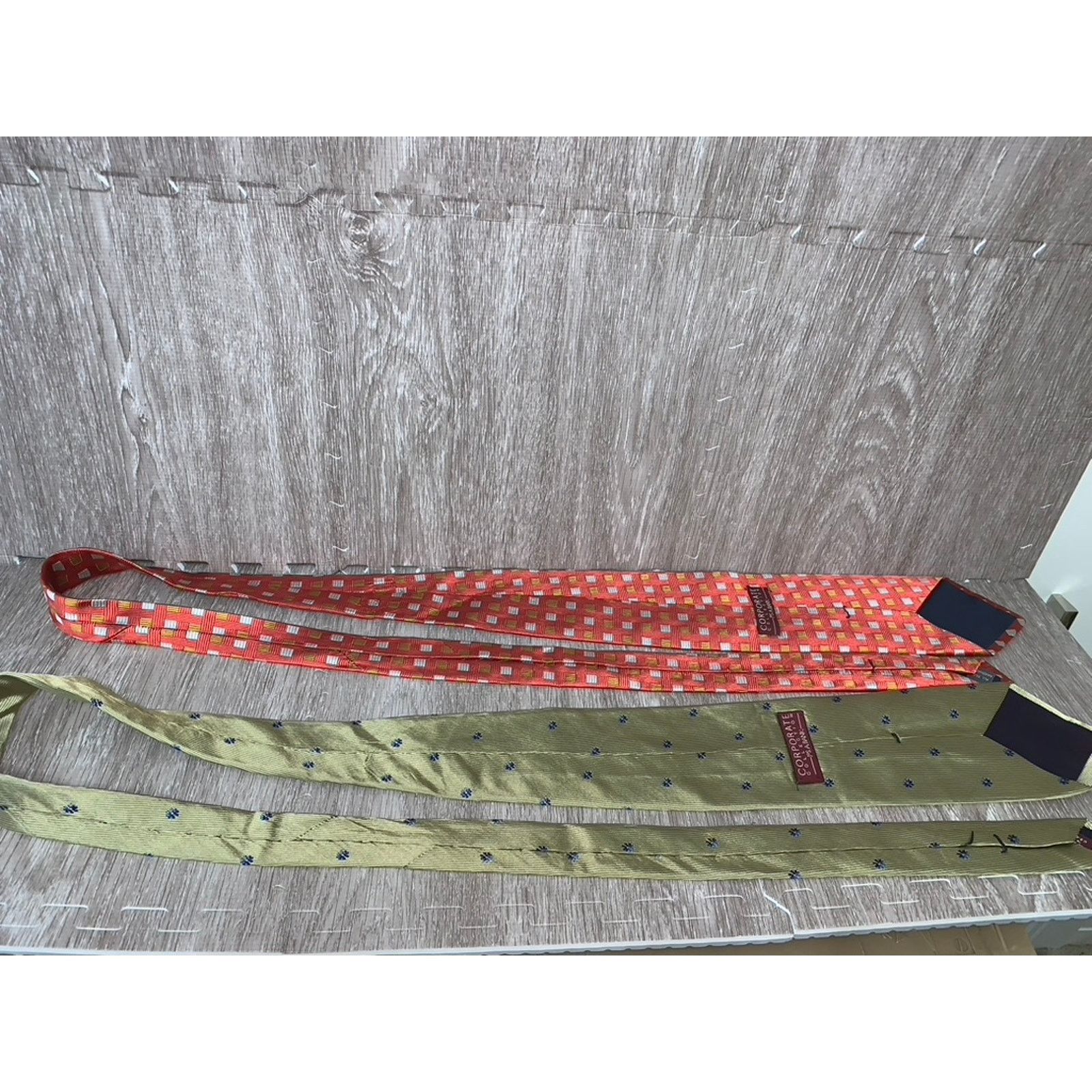 Jos. A. Bank Lot of 5 Vintage Jos. A Bank Corporate Collection Men's Ties Size ONE SIZE - 11 Thumbnail