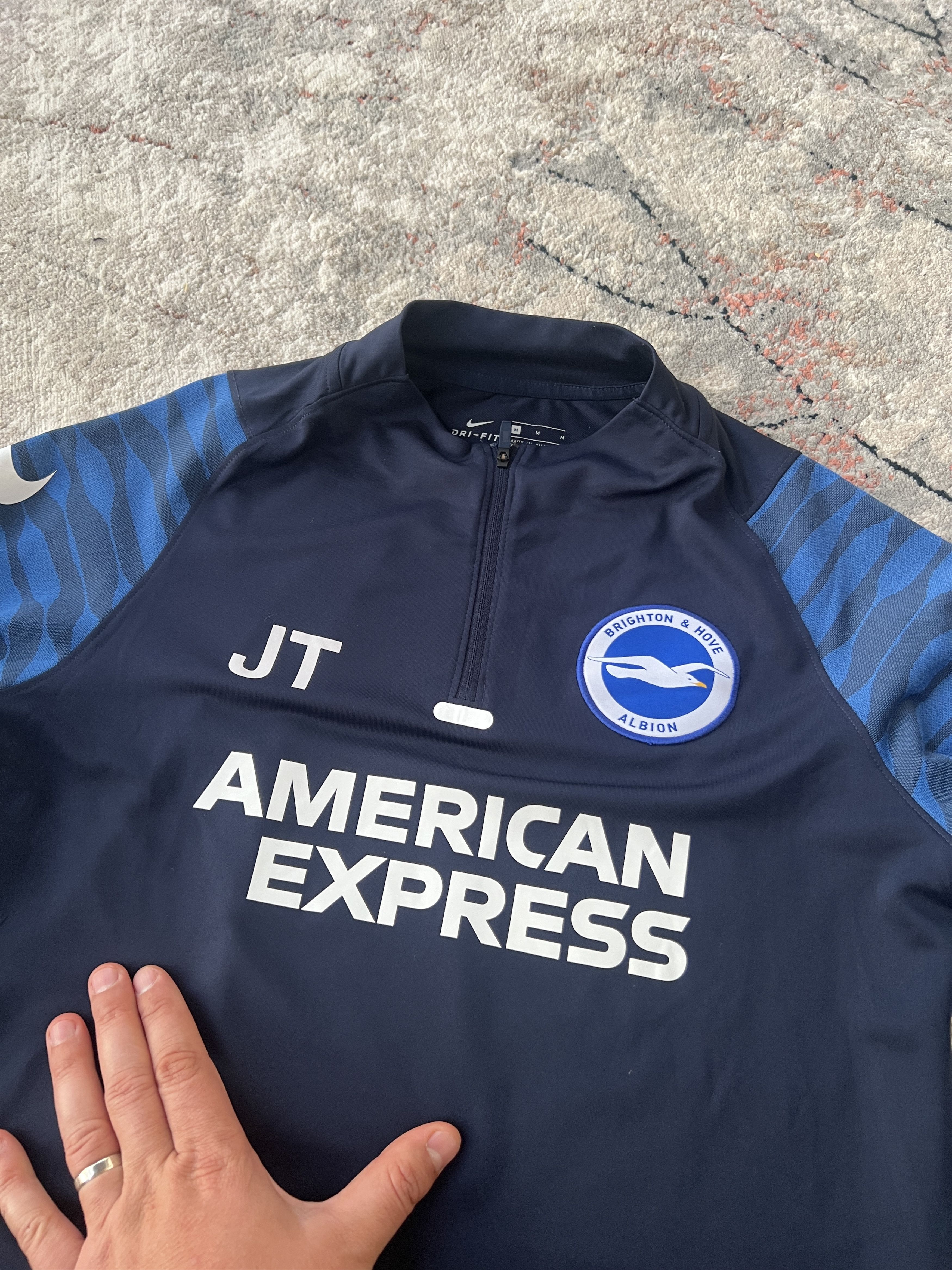 Nike Nike Brighton & Hove Albion Football Zip Size US M / EU 48-50 / 2 - 3 Thumbnail