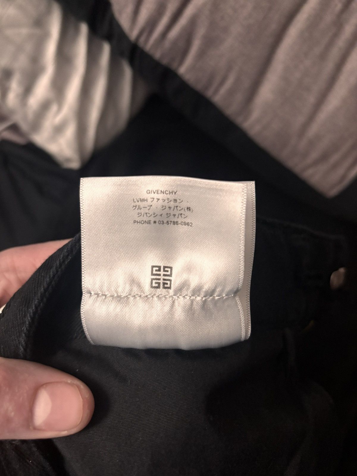 Givenchy Black Givenchy Slim Fit Jeans Size US 30 / EU 46 - 14 Thumbnail