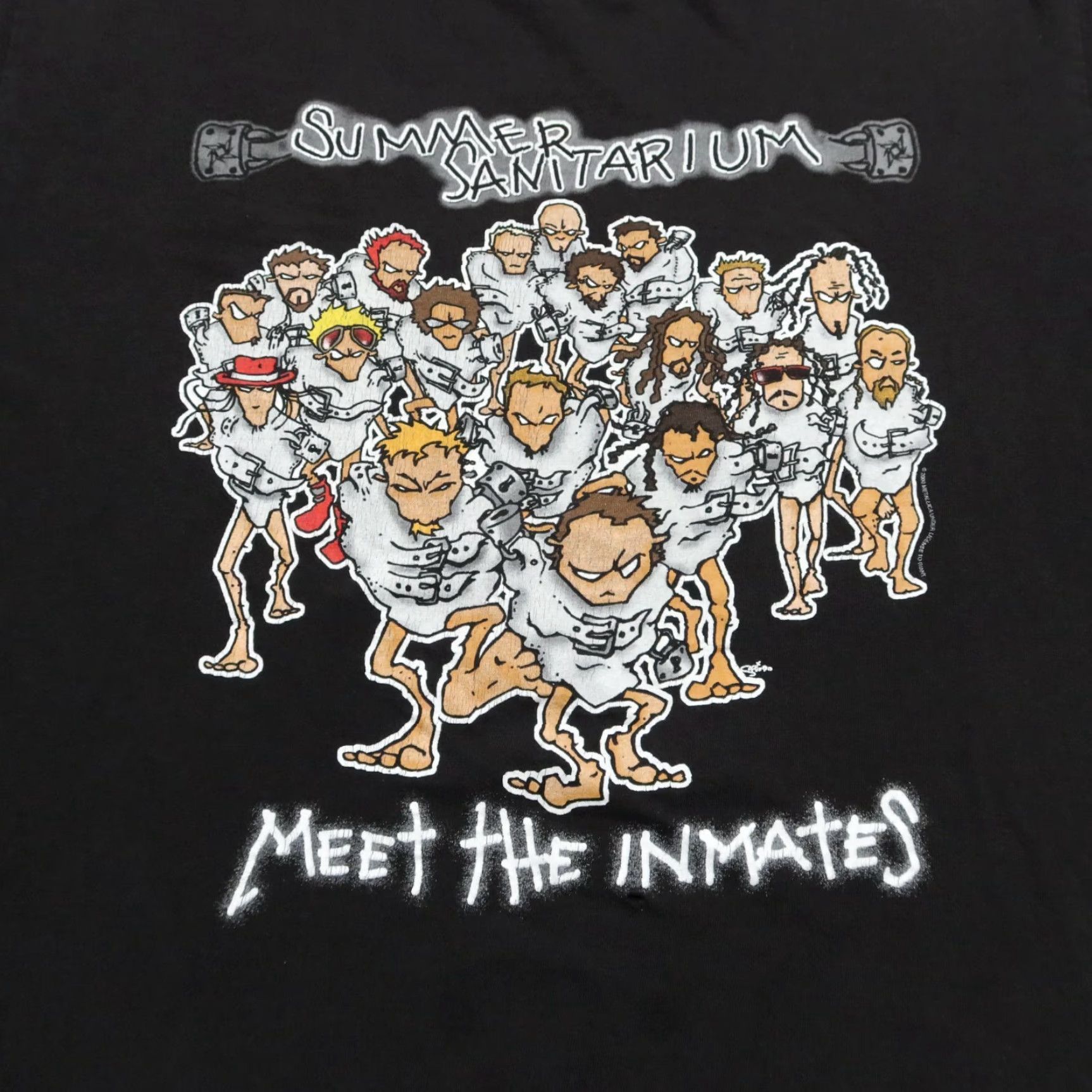Vintage Metallica Summer Sanitarium Tour Shirt XL Black Vintage Giant Size XL Mens Size US XL / EU 56 / 4 - 2 Thumbnail