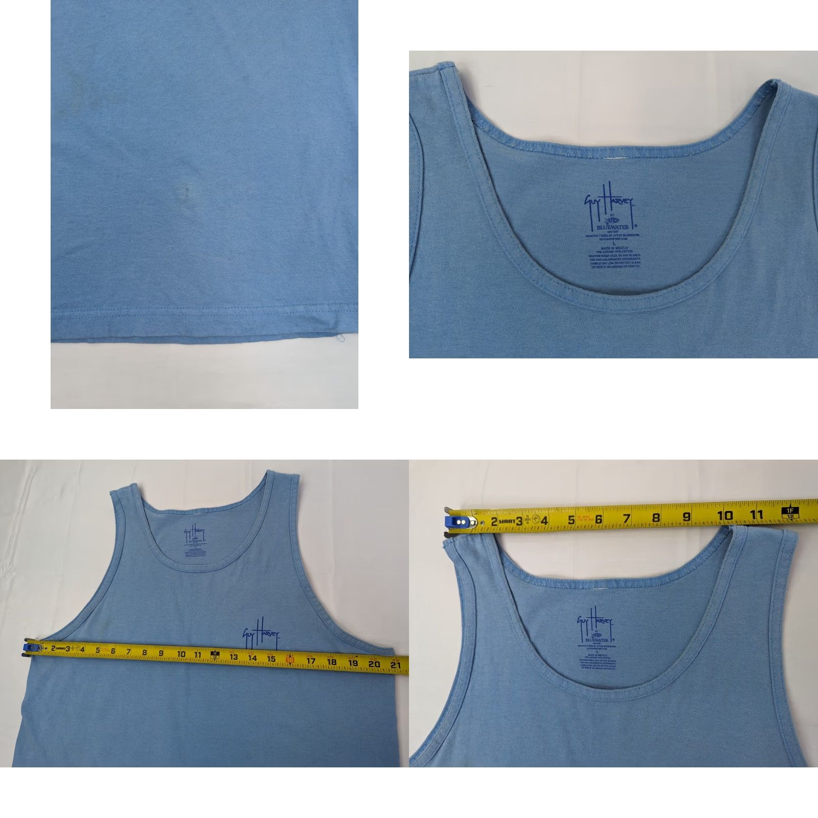 Guy Harvey Guy Harvey Marlin Muscle Tank T-Shirt Men L Bluewater Offshore Fishing Graphic Size US L / EU 52-54 / 3 - 8 Thumbnail