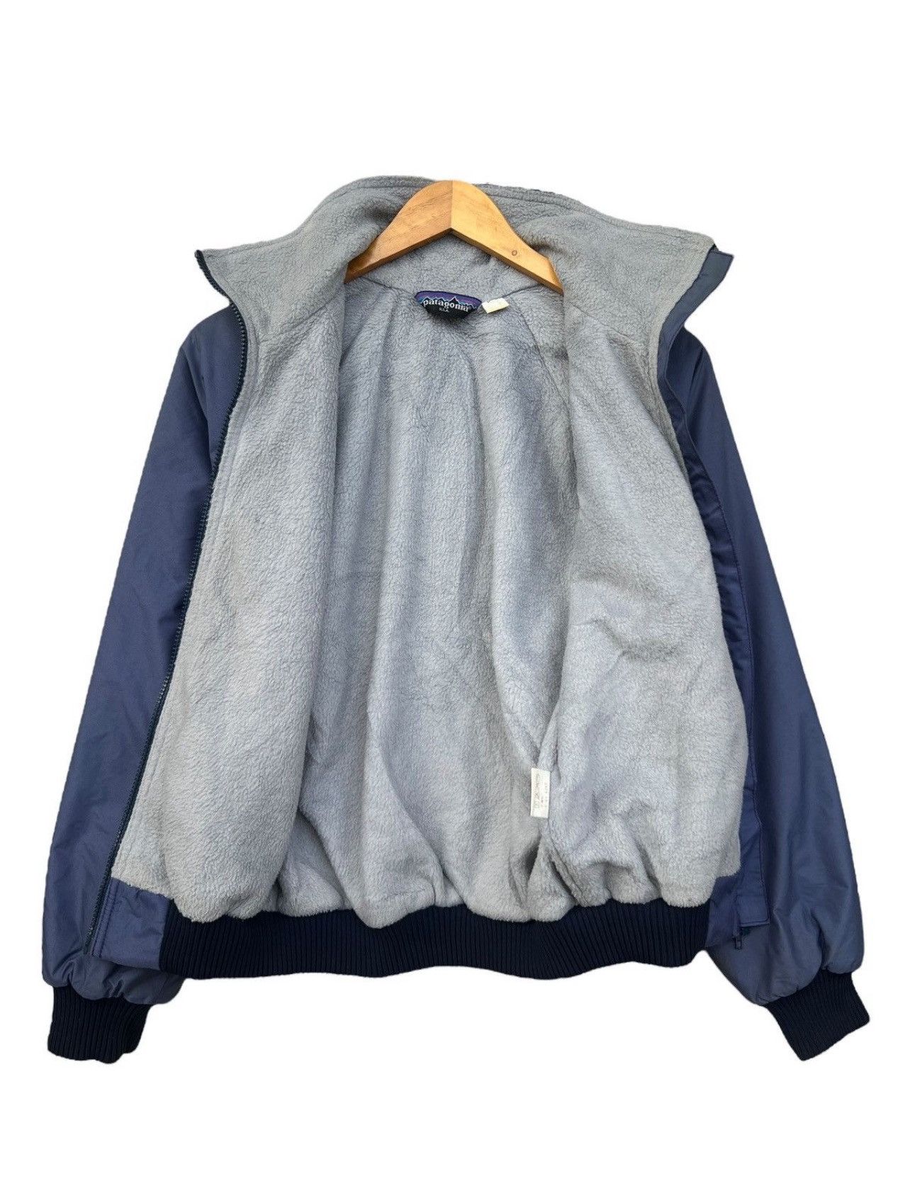 Patagonia Vintage 90s Patagonia Zipper Blue Bomber Jacket Size US S / EU 44-46 / 1 - 3 Thumbnail