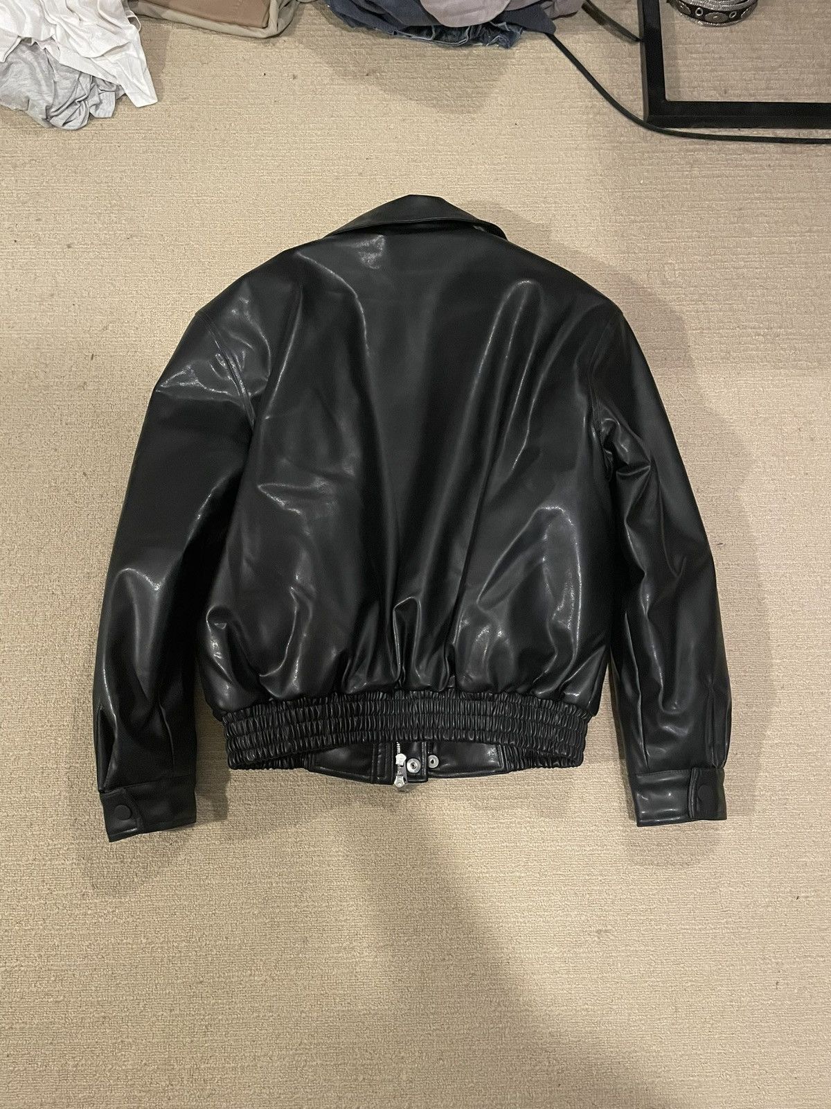 basketcase gallery Basketcase gallery black leather flight jacket bomber Size US S / EU 44-46 / 1 - 2 Thumbnail