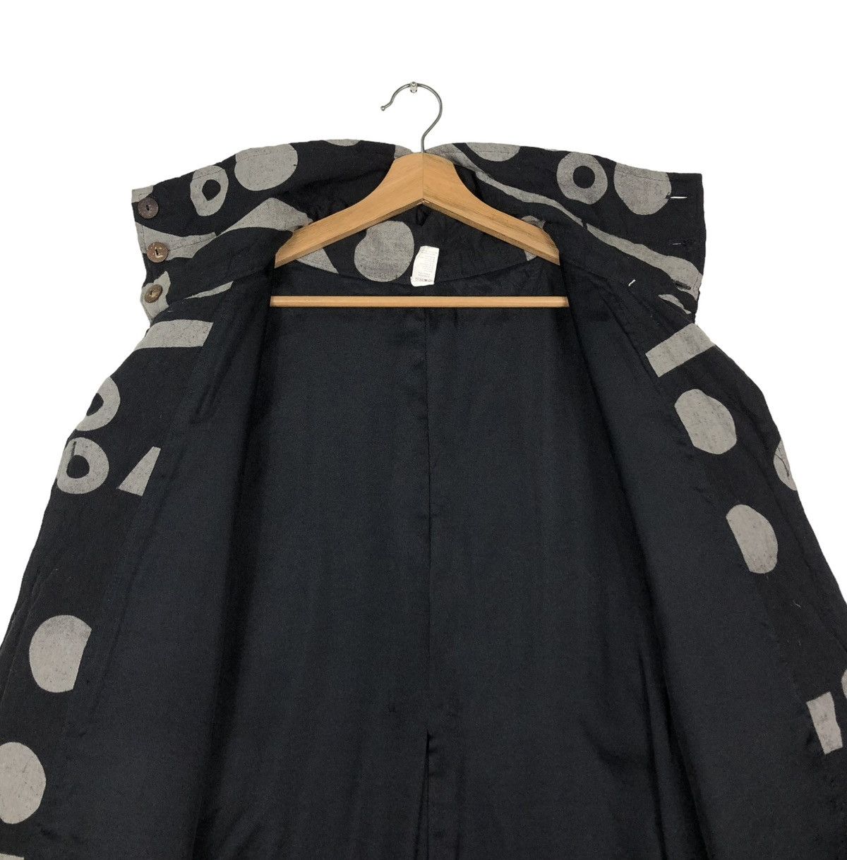 Japanese Brand 🔥VINTAGE INDIGO LONG JACKET ICHIOKU PULKADOT ISSEY MIYAKE Size US M / EU 48-50 / 2 - 14 Thumbnail