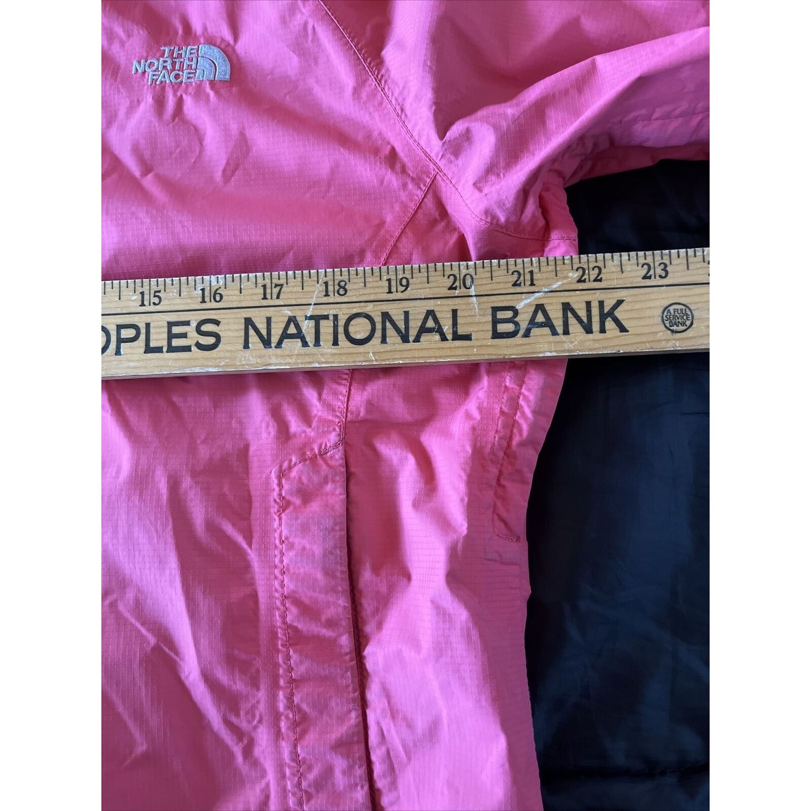 The North Face The North Face Womens M Pink LS zip hooded nylon rain jacket Size M / US 6-8 / IT 42-44 - 16 Thumbnail