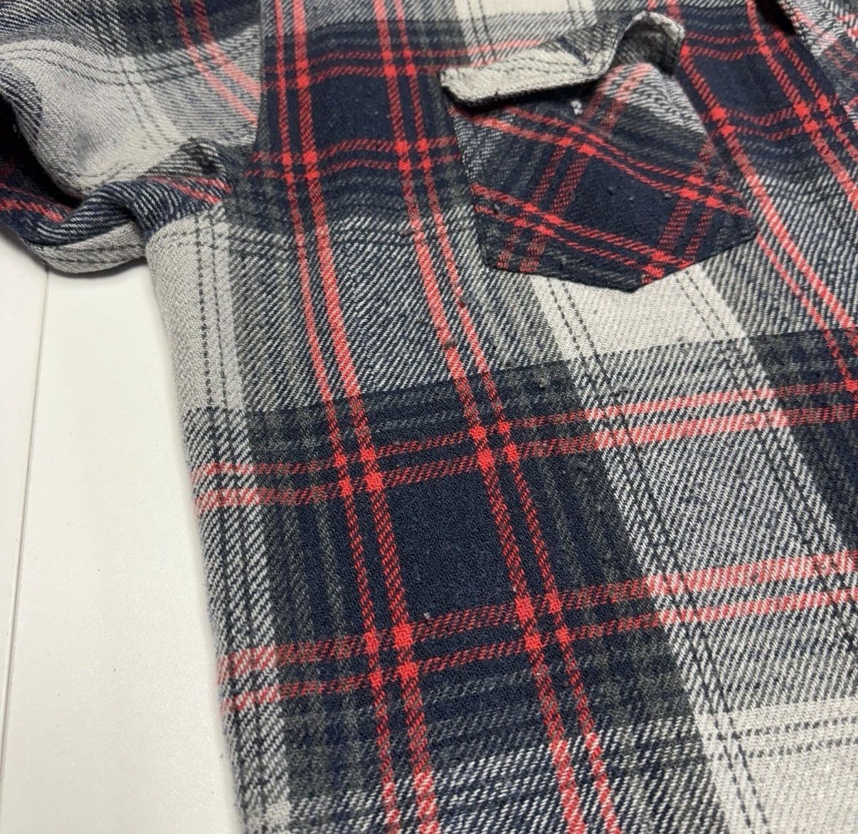Hurley Vintage Hurley INT Flannel Long Sleeve Button-Up Shirt Size US XL / EU 56 / 4 - 7 Thumbnail