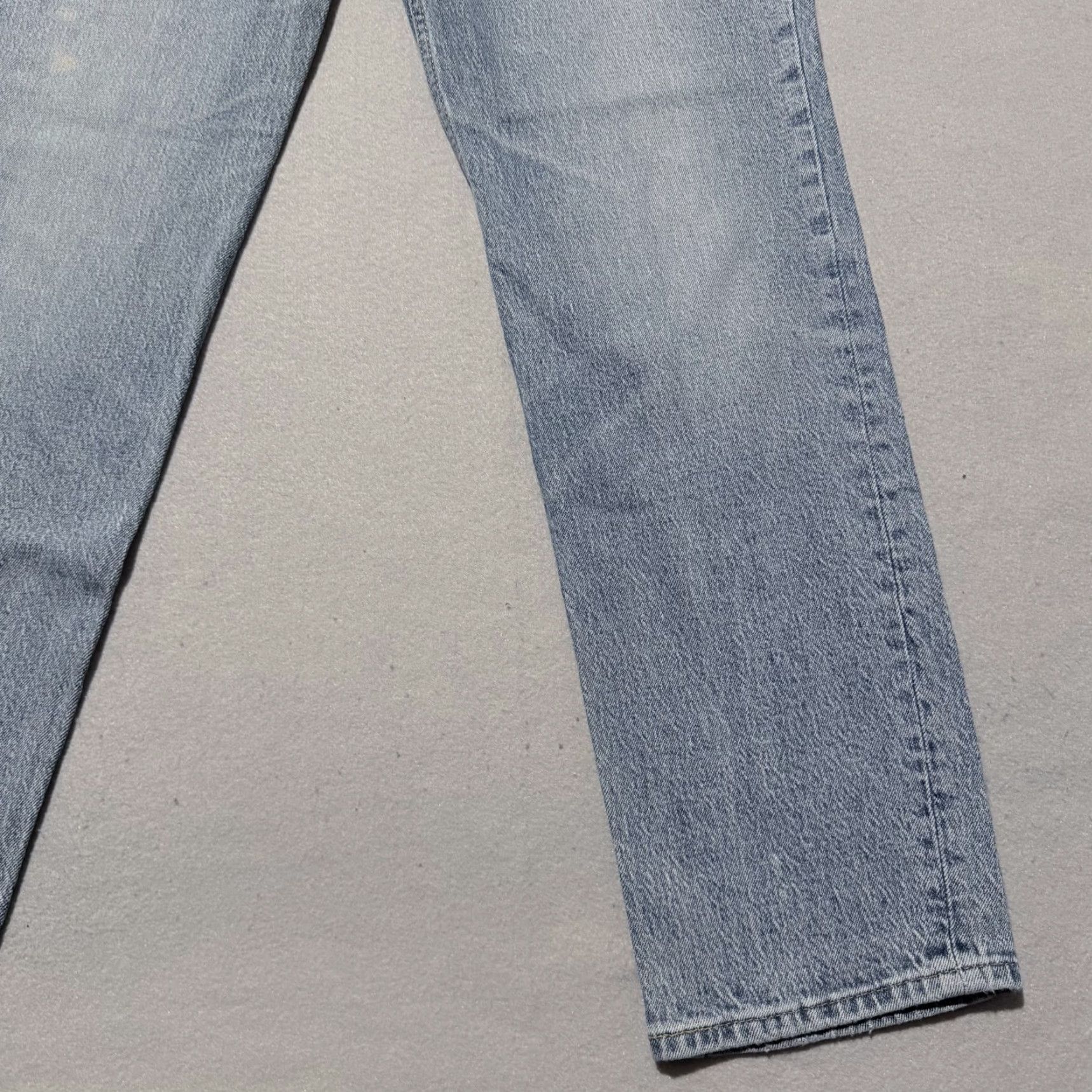 Levi's Levi's Jeans Women's Blue Premium 70s Straight High Rise Slim Fit 30x28 Denim Size 30" / US 8 / IT 44 - 5 Thumbnail