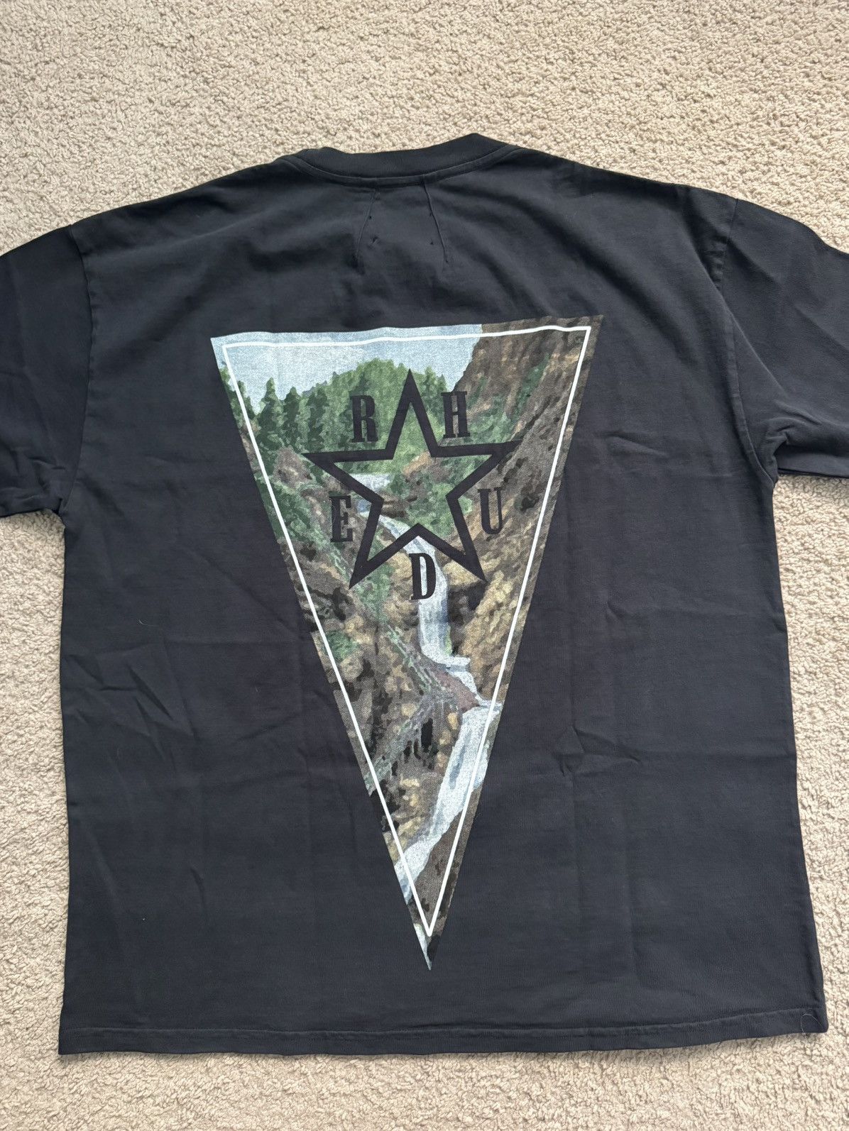 Rhude Rhude Vintage Oh Lord Tee Size US S / EU 44-46 / 1 - 2 Thumbnail