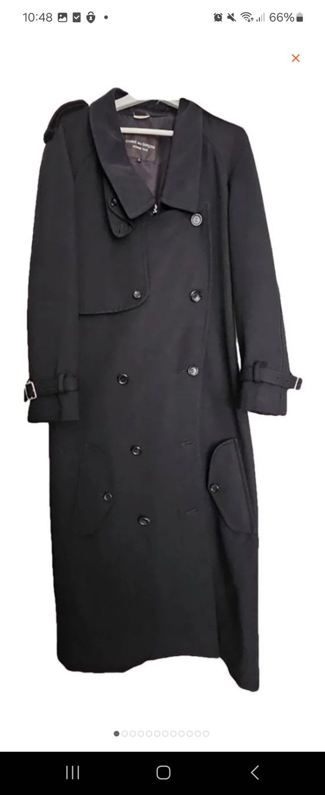 Comme des Garcons × Comme des Garcons Homme Plus Comme des Garcons Homme Plus AD2019 elongated Trench Size US M / EU 48-50 / 2 - 1 Thumbnail