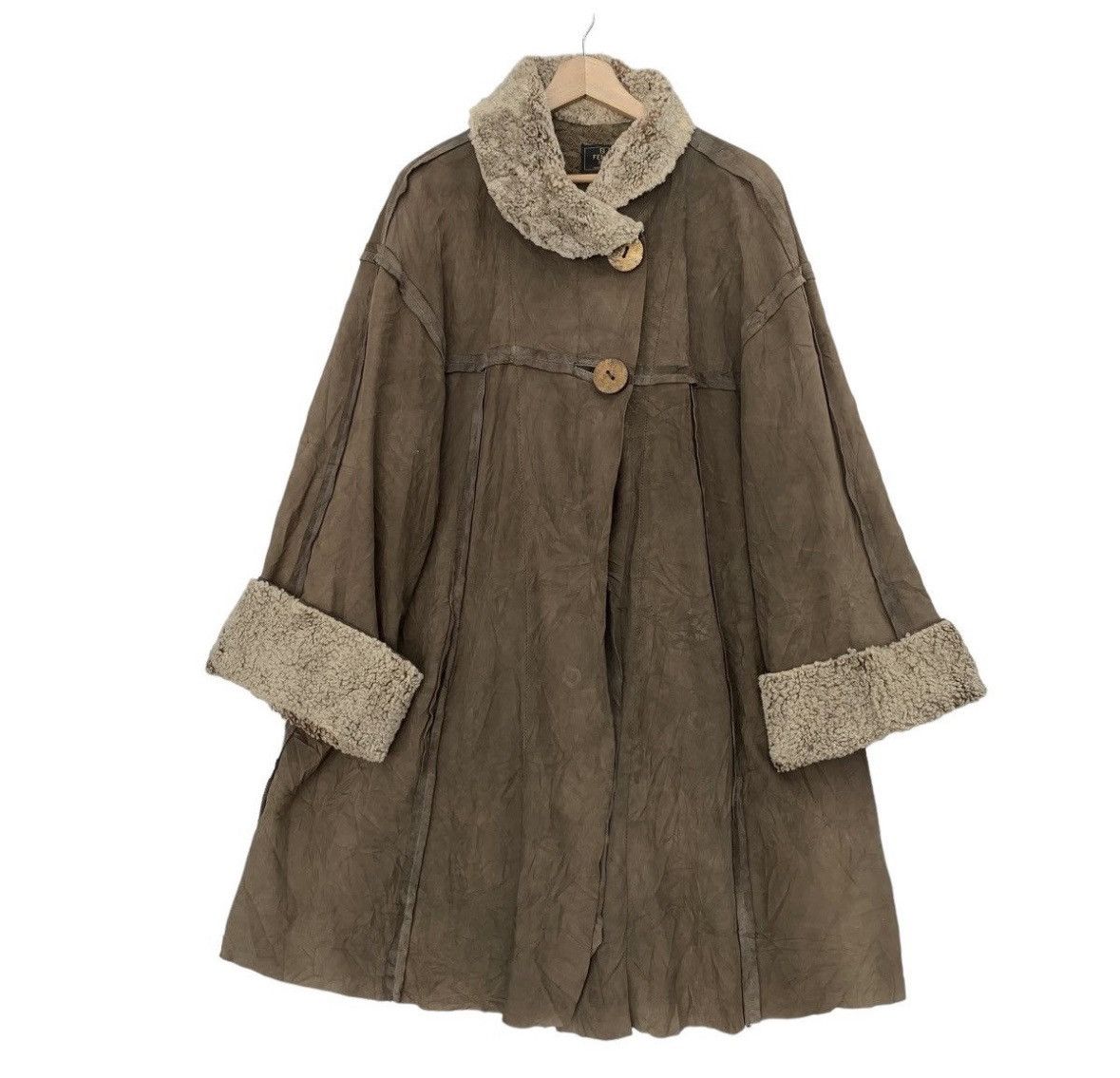 Fendi Fendi Pelle Leather Long Coat Size M / US 6-8 / IT 42-44 - 6 Thumbnail