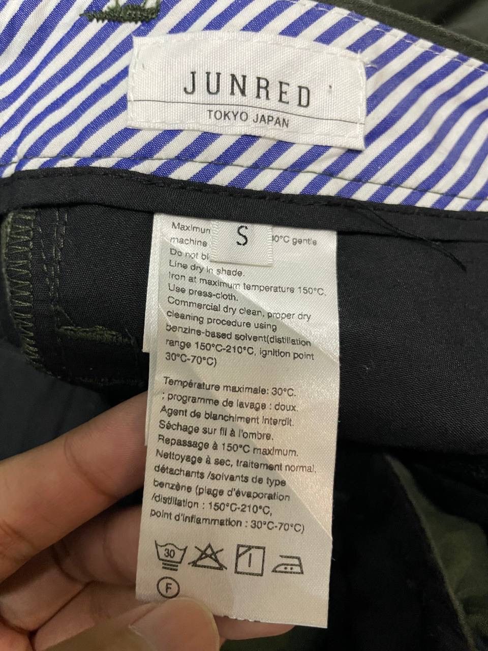 Japanese Brand OG JUNRED KHAKIS 🔥 Size US 30 / EU 46 - 12 Thumbnail