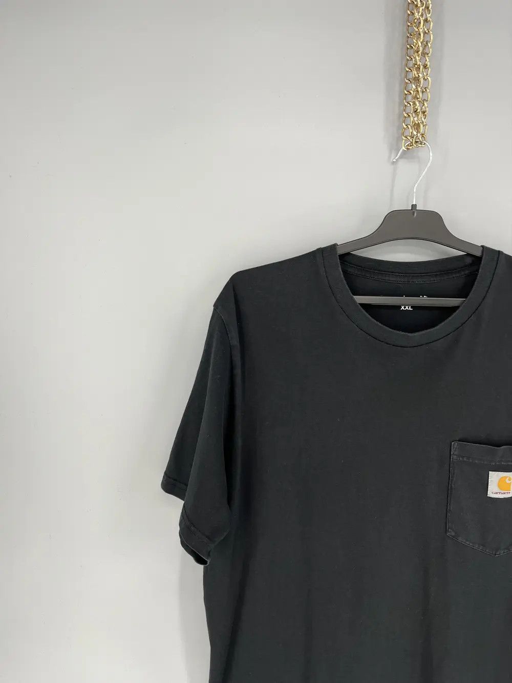 Other Vintage Y2K CARHARTT Mini Logo Faded Thrashed Tee 90s Size US XXL / EU 58 / 5 - 5 Thumbnail
