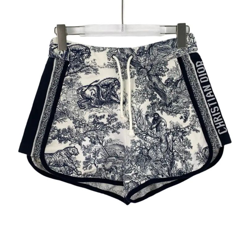 Dior Dior Colorful Cotton Women's Shorts 0089 Size 23" - 1 Thumbnail