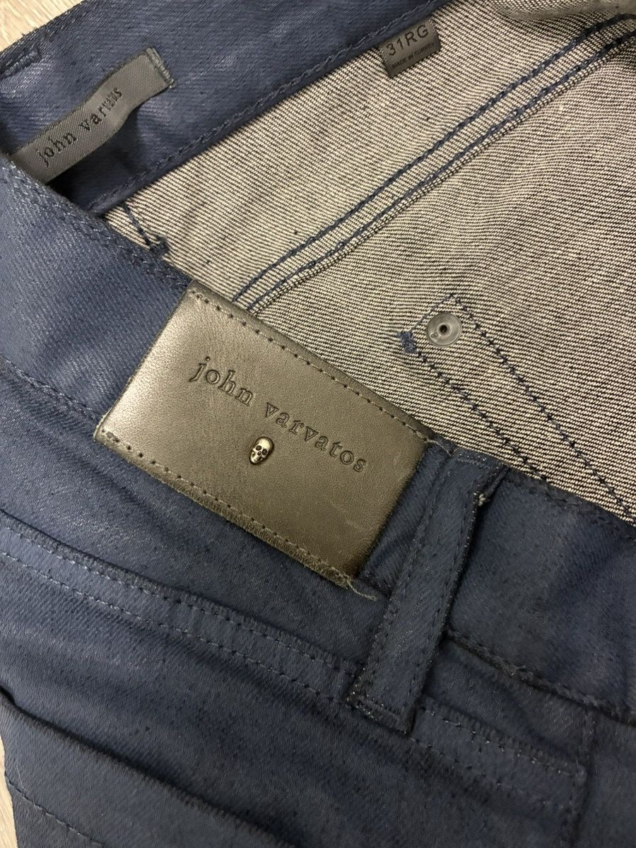 John Varvatos Coated Blue Jean Size 31 Size US 31 - 7 Thumbnail