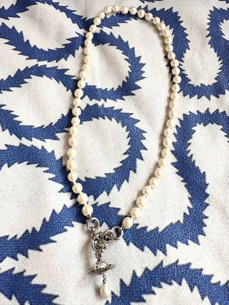 Vivienne Westwood Vivienne Westwood Baroque Pearl Necklace Size ONE SIZE - 5 Thumbnail