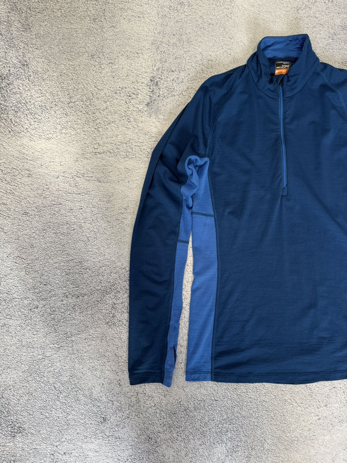 Icebreaker Icebreaker Merino Bodyfit Zone 1/4 Zip Base Layer MenS Wool Size US S / EU 44-46 / 1 - 5 Thumbnail