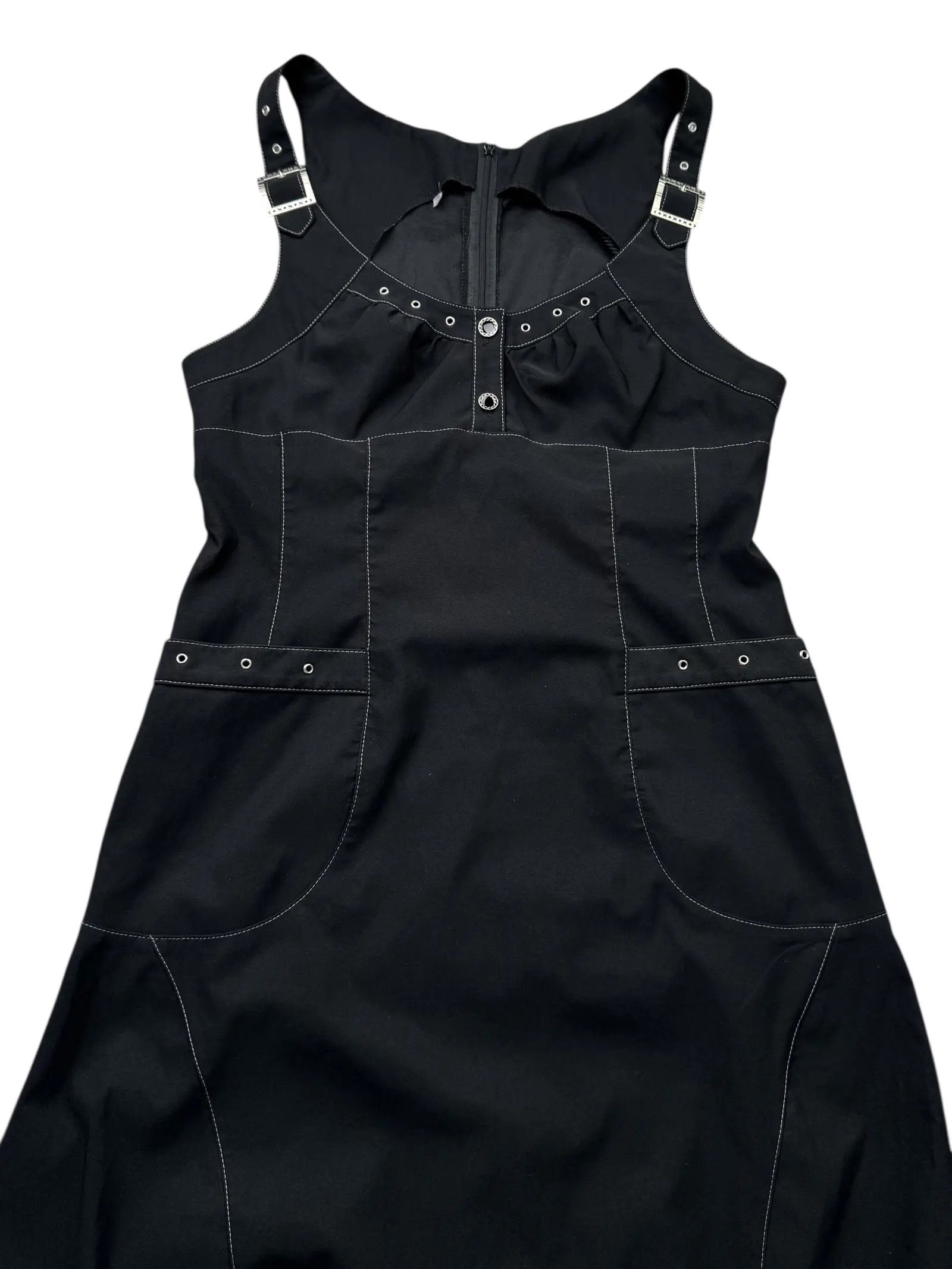 Japanese Brand Y2K Flare Dress(V174) Size M / US 6-8 / IT 42-44 - 2 Thumbnail