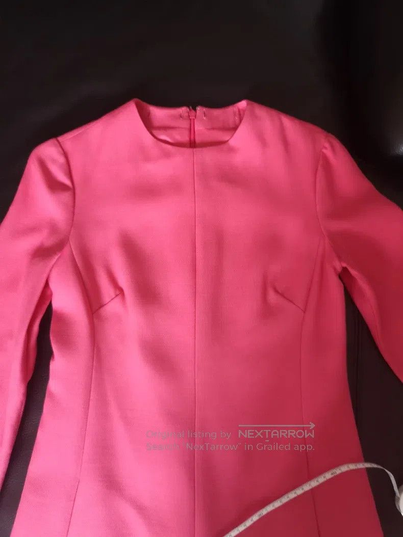 Valentino Valentino Floral leather collar dress Size M / US 6-8 / IT 42-44 - 9 Thumbnail