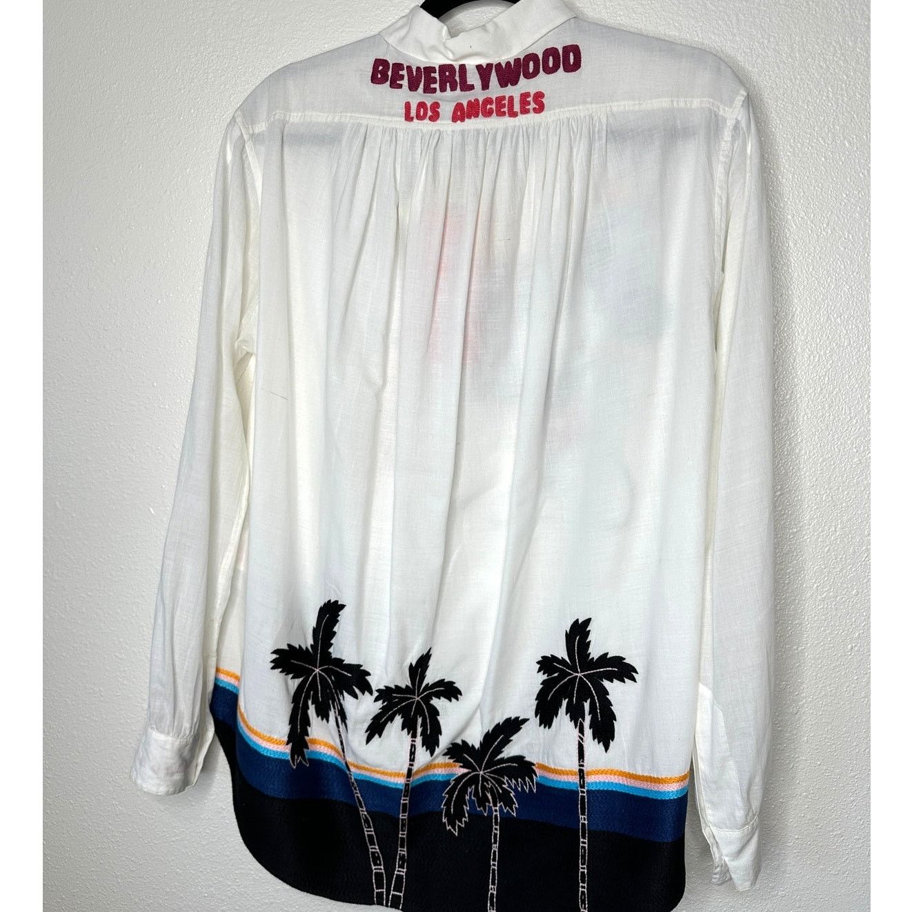 Other NWT Kilometre Paris Light Beverlywood Button Lined Shirt M Size M / US 6-8 / IT 42-44 - 2 Thumbnail