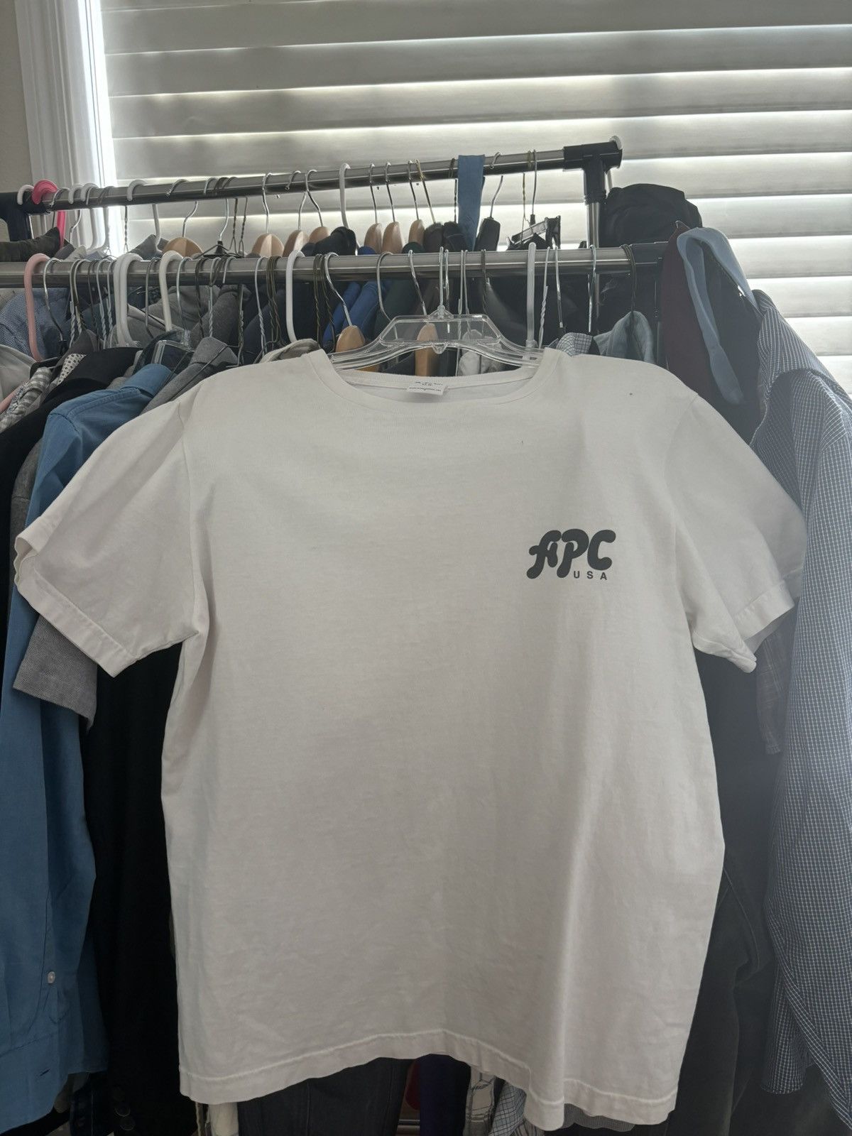 A.P.C. × Vintage VTG A.P.C T-Shirt Size US S / EU 44-46 / 1 - 1 Thumbnail