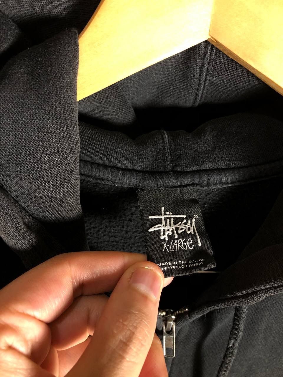 Stussy VINTAGE STUSSY ZIP HOODIE JACKET RETRO JAPAN STYLE Y2K 90s Size US XL / EU 56 / 4 - 5 Thumbnail