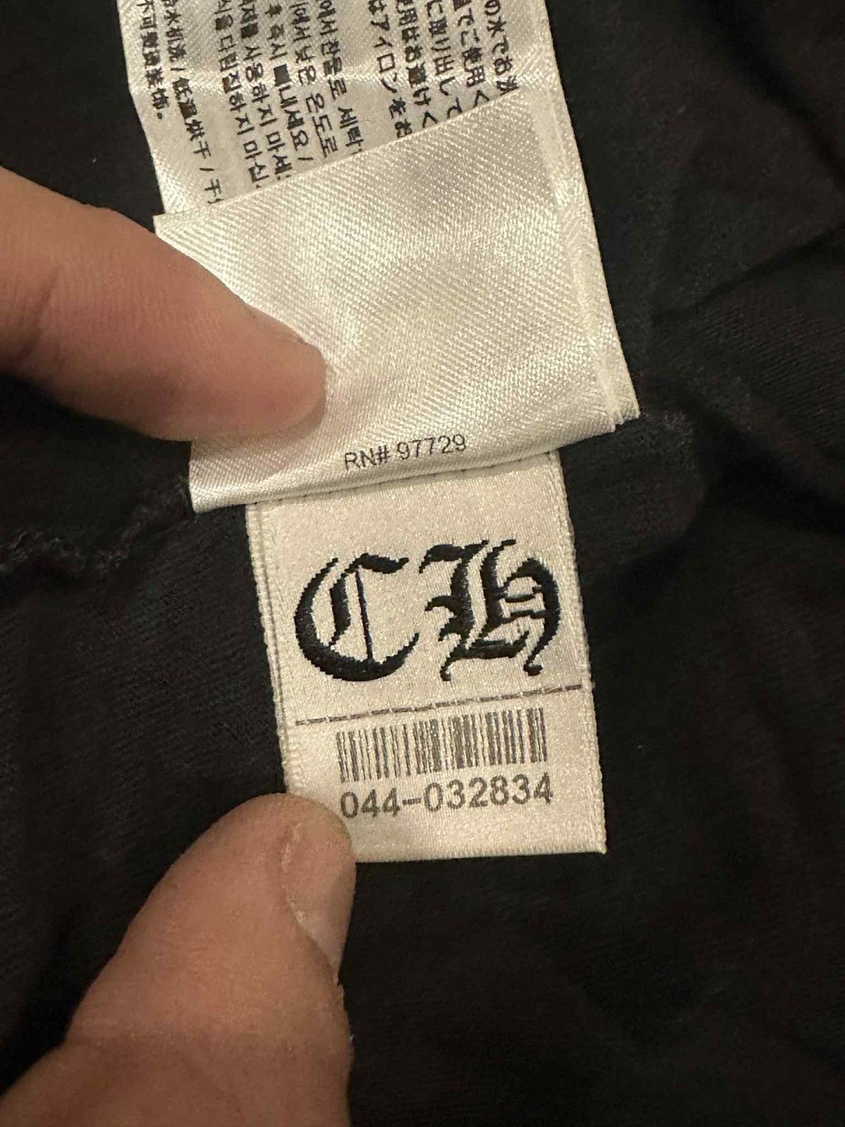 Chrome Hearts CHROME HEARTS LONG SLEEVE POCKET CREW Size US L / EU 52-54 / 3 - 7 Thumbnail